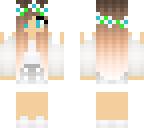 white flower girl