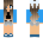 blue girl