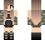 Camo girl  Minecraft Skins