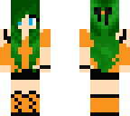 green hair