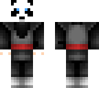 panda black goku
