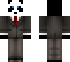 panda in suit