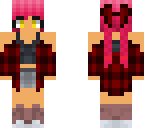 pink haired girl