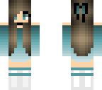 sky blue girl