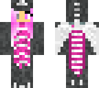 a pink gray white nadder