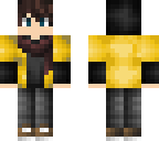 black and yellow kid