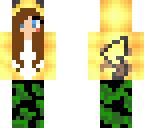 camo pikachu girl