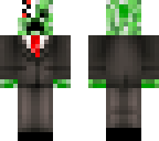 creeper with tnt on the outside
