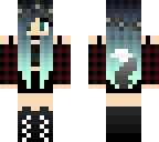 emo wolf girl