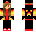flame girl edit