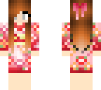 girl in yukata or kimono