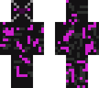 glowing purple rock