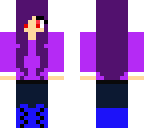 purple girl