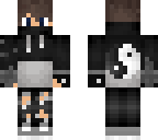yin yang hoodie