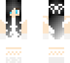 black hair winter outfit girl