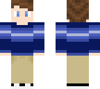 blue sweater