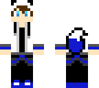 fox boy is blue