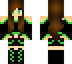 neon green gamer girl
