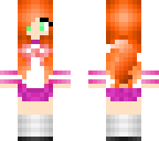 pink wolf school girl