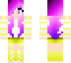 purple hair girl