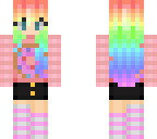 rainbow girl