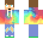 tie dye boy