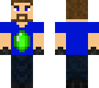 blue t-shirt