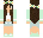 cute mint girl