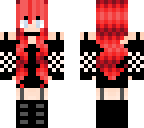 goth redhead