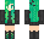 green girl