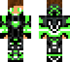 green robot