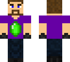 purple t-shirt