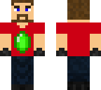 red t-shirt
