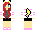 white pikachu girl