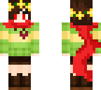 chara with a scarf