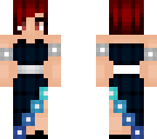 demon girl - blue dress