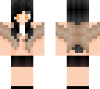 kawaii-chan skin with black hair