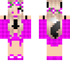 pink wolf girl