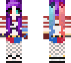 purple hair harley