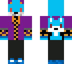blue fox boy halloween