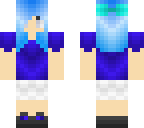 blue girl