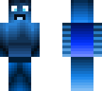 blue skin