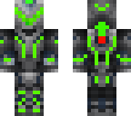 green 3d space suite