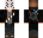 hunter with ravens mask