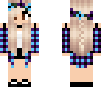 blue girl