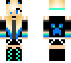 blue girl