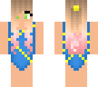 blue gymnast
