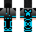 hooded cyan creeper hoodie