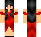 red dress