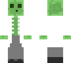 slime scientist with outside